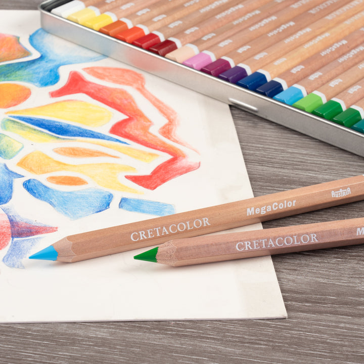 NEW Cretacolor MegaColor Artist Colouring Pencils