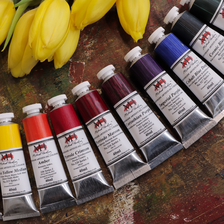 Discover 10 New Michael Harding Oil Colours: The Brecon Beacons Collection