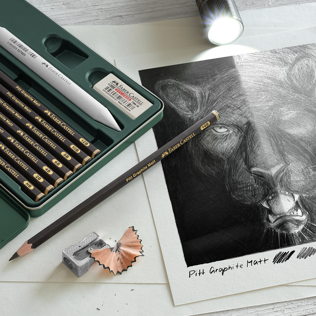 Faber Castell Pitt Graphite Matt Pencils