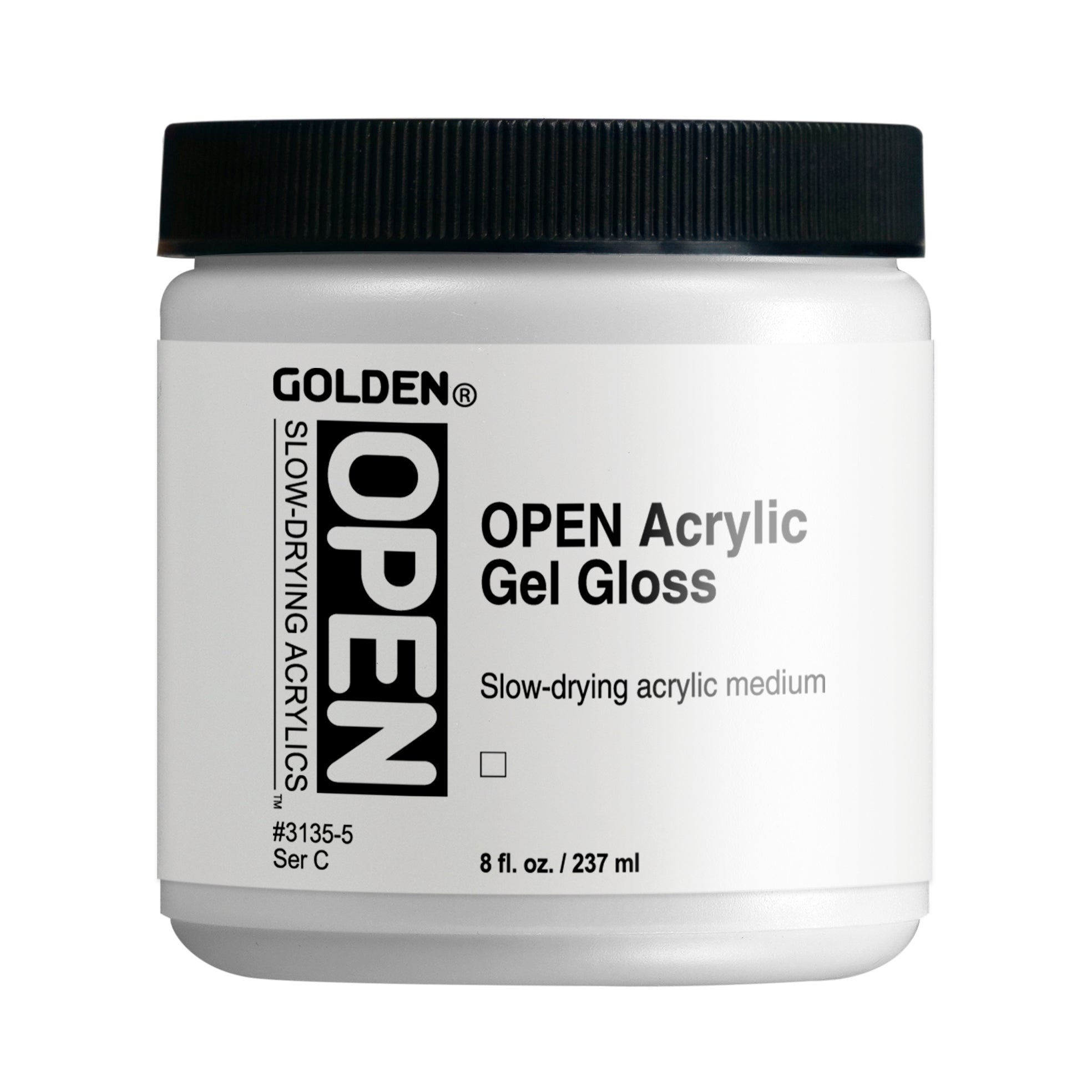 Golden Acrylic Medium OPEN Gel (Gloss)