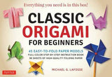 CLASSIC ORIGAMI FOR BEGINNERS KIT