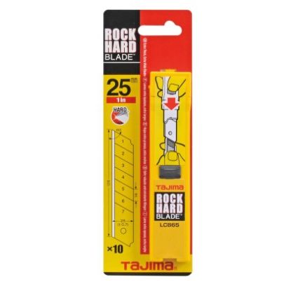 Tajima Snap Blades Packet 10 25mm