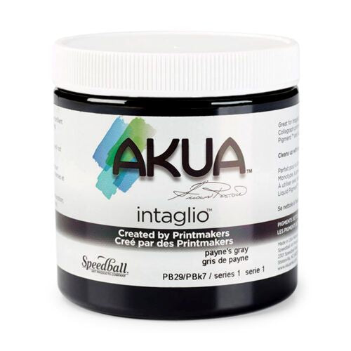 Akua Intaglio Printing Ink Paynes Grey