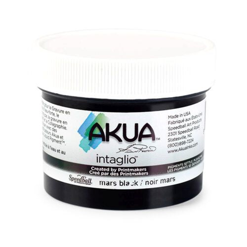 Akua Intaglio Printing Ink Mars Black (Warm)
