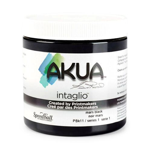 Akua Intaglio Printing Ink Mars Black (Warm)