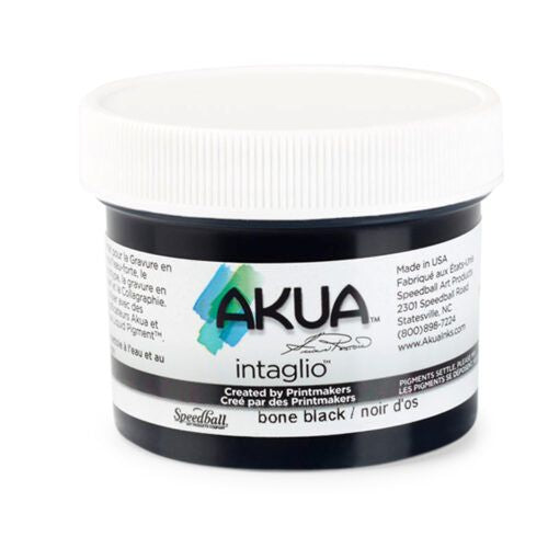Akua Intaglio Printing Ink Bone Black (Cool) 59ml