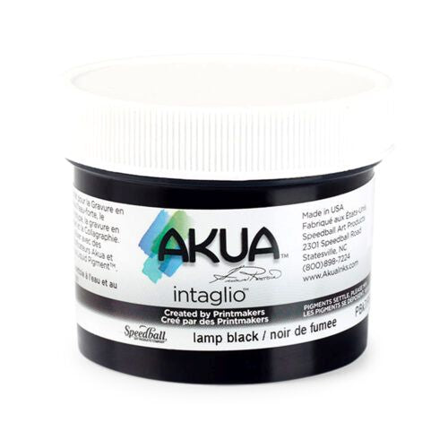 Akua Intaglio Printing Ink Lamp Black (Blue Black)