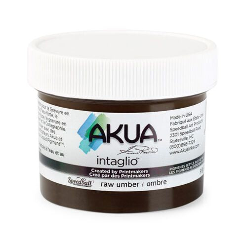 Akua Intaglio Printing Ink Raw Umber
