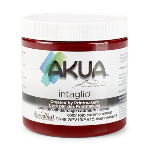 Akua Intaglio Printing Ink Cadmium Red Medium Hue 237ml
