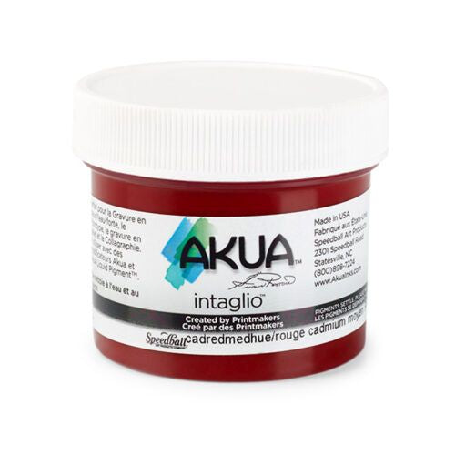 Akua Intaglio Printing Ink Cadmium Red Medium Hue 59ml