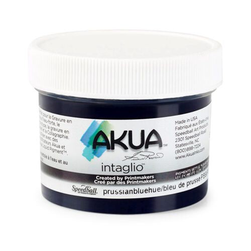 Akua Intaglio Printing Ink Prussian Blue Hue
