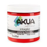 Akua Intaglio Printing Ink Scarlet Red 237ml