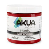 Akua Intaglio Printing Ink Crimson Red 237ml
