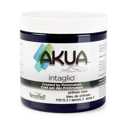 Akua Intaglio Printing Ink Phthalo Blue