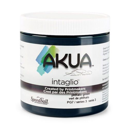 Akua Intaglio Printing Ink Phthalo Green 237ml