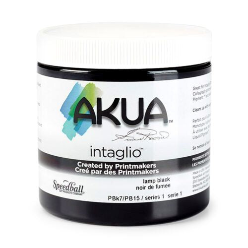 Akua Intaglio Printing Ink Lamp Black (Blue Black)