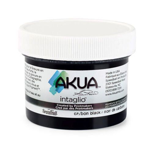 Akua Intaglio Printing Ink Carbon Black (Warm)