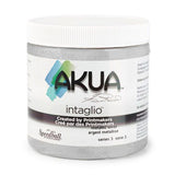 Akua Intaglio Printing Ink Metallic Silver 237ml