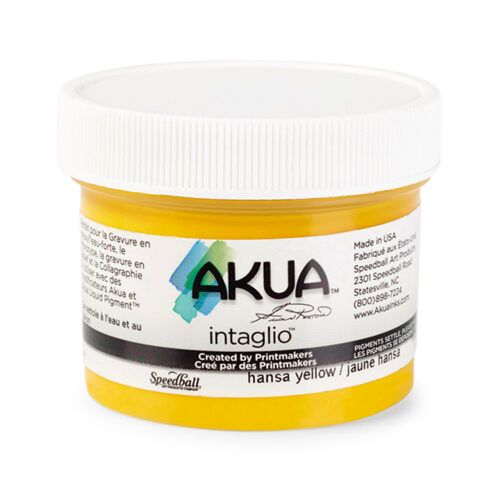 Akua Intaglio Printing Ink Hansa Yellow