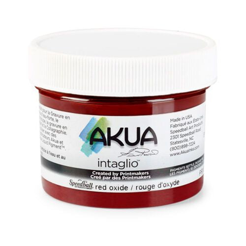 Akua Intaglio Printing Ink Red Oxide 59ml