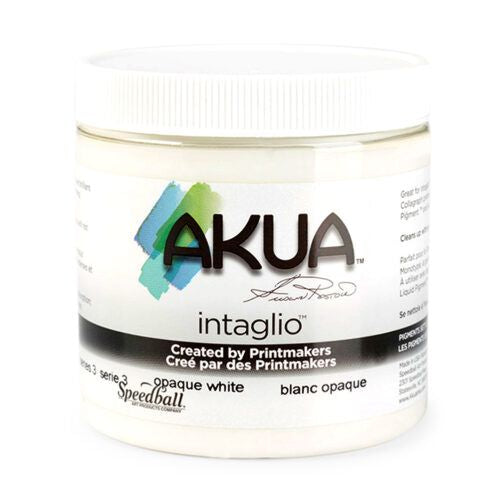 Akua Intaglio Printing Ink Opaque White 237ml