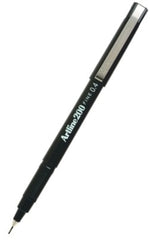 Artline 200 Fineliner Pen Black 0.4mm