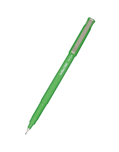 Artline 200 Fineliner Pen Bright Green 0.4mm
