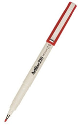 Artline 210 Fineliner Pen Red 0.6mm