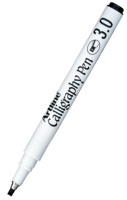 Artline Calligraphy Pen Black 3mm