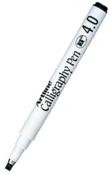 Artline Calligraphy Pen Black 4mm