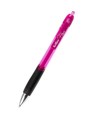 Artline Flow Retractable Gel Pen Pink 1mm
