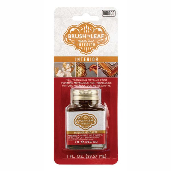 Amaco Brush N Leaf Interior Antique Gold 29.57ml