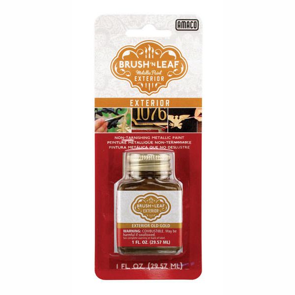 Amaco Brush N Leaf Exterior Old Gold 29.57ml