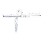 ARTOGRAPH SPLIT BAR LAMP WITH TABLE CLAMP