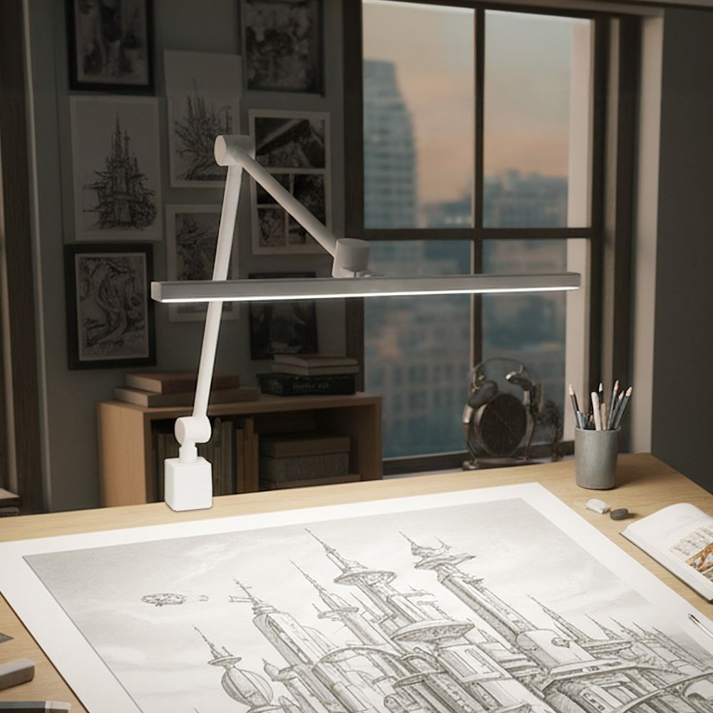 ARTOGRAPH T-BAR LAMP WITH TABLE CLAMP