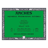 Arches Watercolour Block 300gsm Cold Pressed 20 Sheets 26x36cm