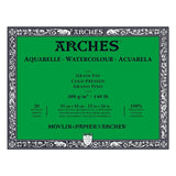 Arches Watercolour Block 300gsm Cold Pressed 20 Sheets 31x41cm