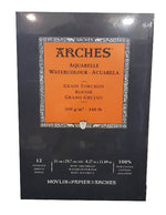 Arches Watercolour Pad 300gsm Rough 12 Sheets A4