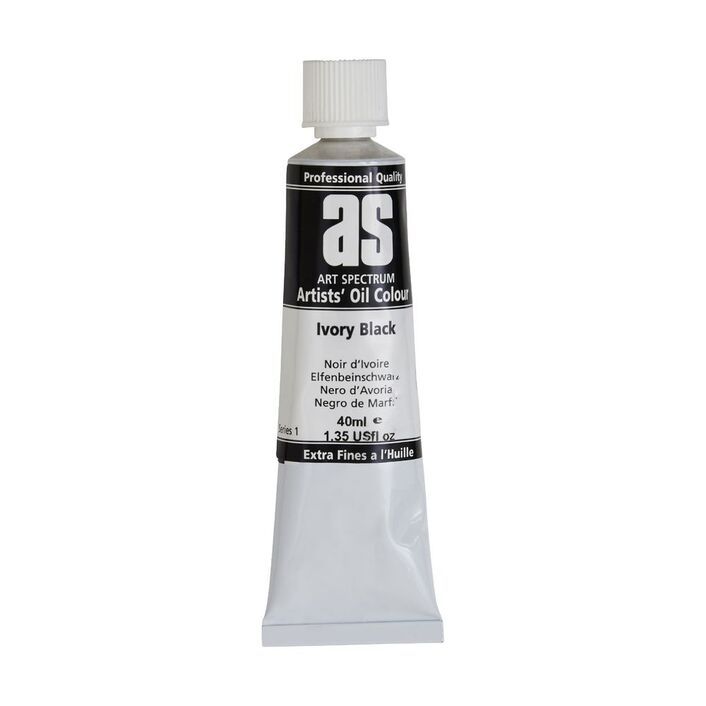 Art Spectrum Oil Paint S1 Ivory Black