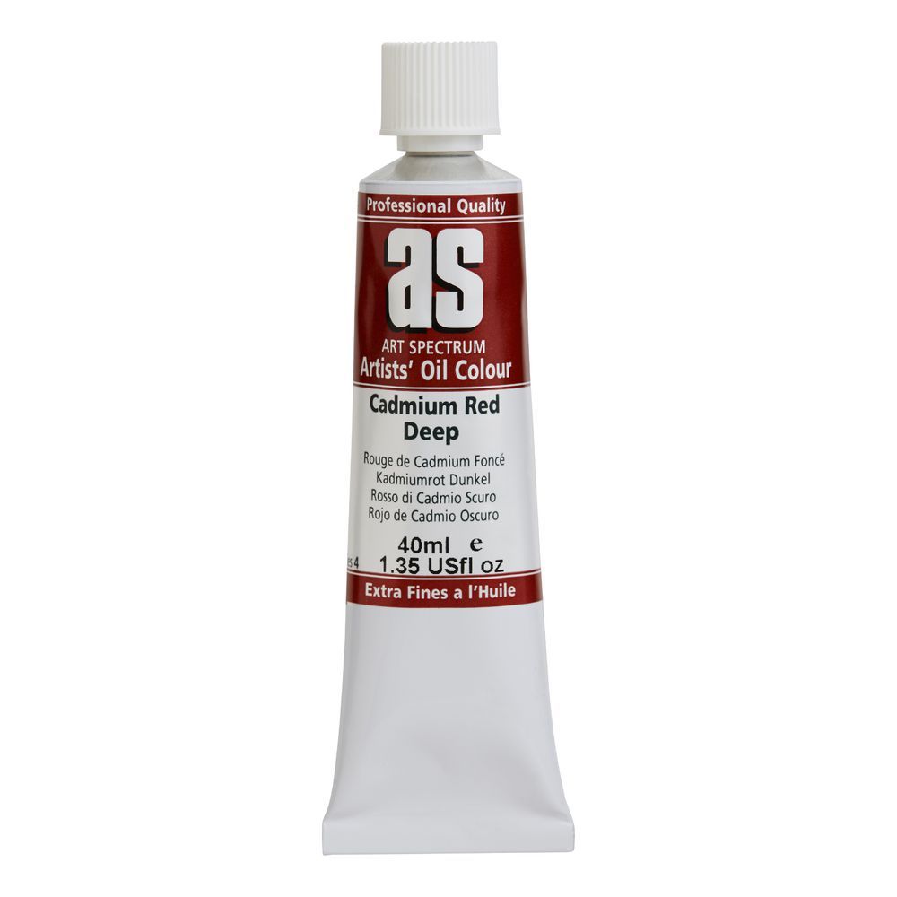 Art Spectrum Oil Paint S4 Cadmium Red Deep