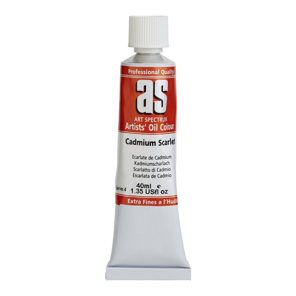 Art Spectrum Oil Paint S4 Cadmium Scarlet