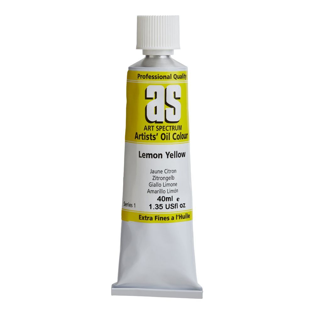 Art Spectrum Oil Paint S1 Lemon Yellow
