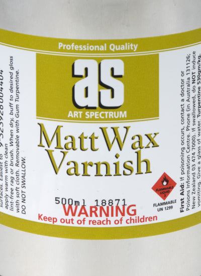 Art Spectrum Oil Medium Matt Wax Varnish 500ml