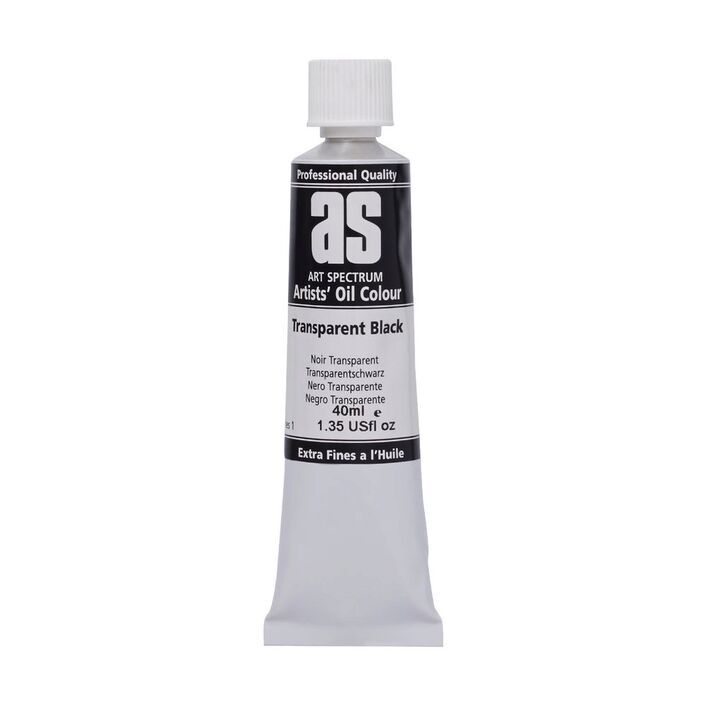 Art Spectrum Oil Paint S1 Transparent Black
