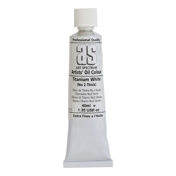 Art Spectrum Oil Paint S2 Titanium White No.2