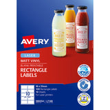 Avery L7148 Permanent Rectangular Labels Packet 10