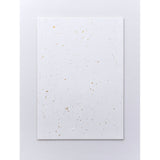 Awagami Washi Fibres Paper Gold/Silver Flake Packet 10 A4