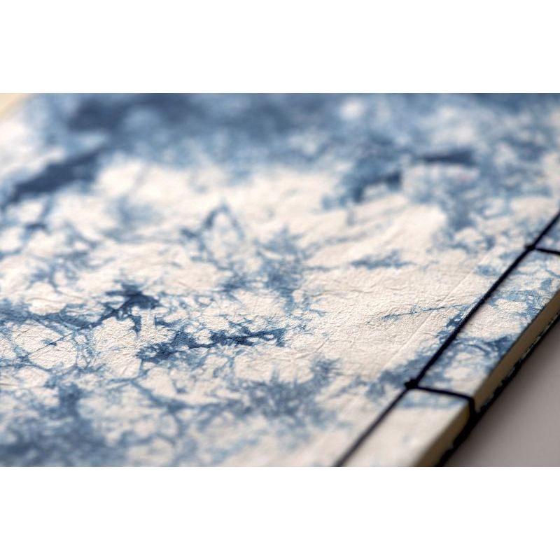 Awagami Wacho No.1 Bokashi Book Indigo 18x24cm