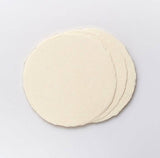 Awagami Thick Handmade Washi Paper Circles Packet 3 23cm