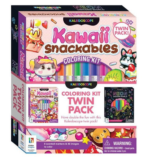 TWIN PACK UNICORN AND SNACKABLES